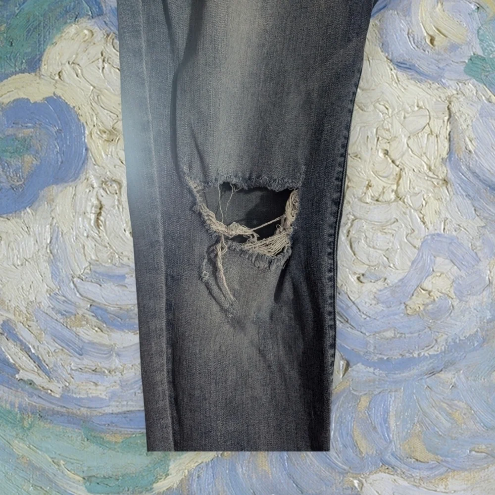 EUC KanCan Distressed Jeans Size 15/31 - Picture 4 of 11